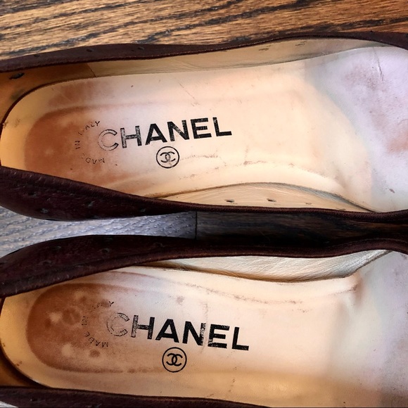 💠 Vintage CHANEL Pumps 39.5 - Picture 6 of 9